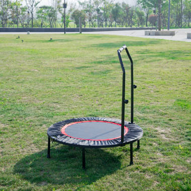 Mini trampoline safety discount bar